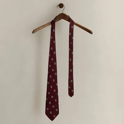 Ralph Lauren C. 2015 Silk Club Tie In Multi