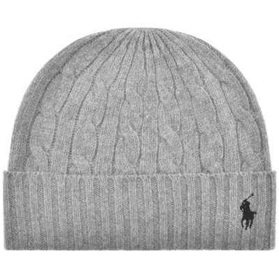 Polo Ralph Lauren Ralph Lauren Cable Beanie Hat Grey