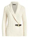 Ralph Lauren Cable-knit Cardigan In Multi