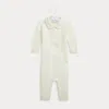 Ralph Lauren Cable-knit Cashmere Coverall In White