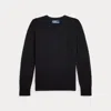 Polo Ralph Lauren Kids' Cable-knit Cashmere Jumper In Black
