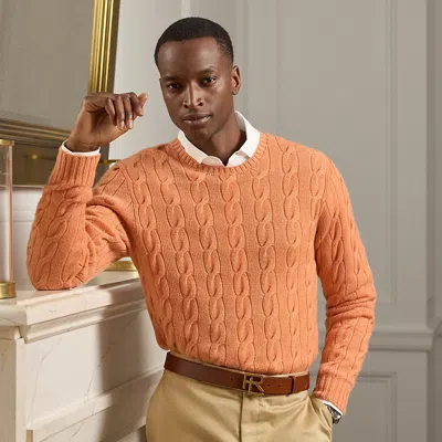 RALPH LAUREN RALPH LAUREN CABLE-KNIT CASHMERE SWEATER