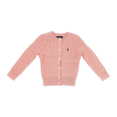RALPH LAUREN CABLE-KNIT COTTON CARDIGAN KIDS