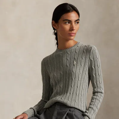 Ralph Lauren Cable-knit Cotton Crewneck Sweater