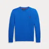 Polo Ralph Lauren Kids' Cable-knit Cotton Jumper In Blue