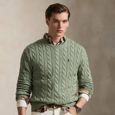 RALPH LAUREN RALPH LAUREN CABLE-KNIT COTTON SWEATER