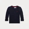 Polo Ralph Lauren Ralph Lauren Cable-knit Cotton Sweater In Rl Navy