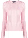 Ralph Lauren Heritage-inspired Cable Knit Jumper