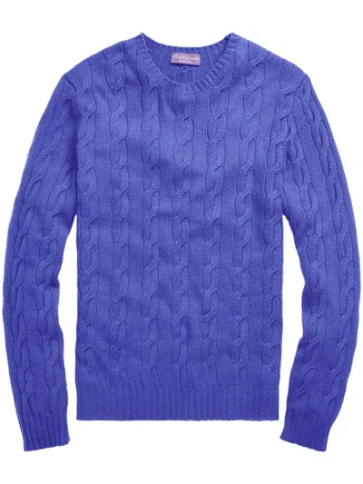 Ralph Lauren Cable-knit Jumper In Blue