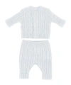 Ralph Lauren Cable-knit (set Of Two) In Blue