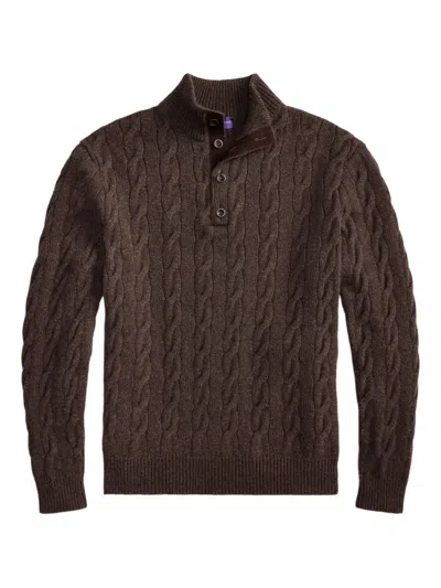 RALPH LAUREN CABLE-KNIT SWEATER