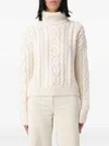Ralph Lauren Cable-knit Turtleneck Knitwear In Multi