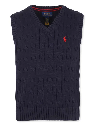 POLO RALPH LAUREN CABLE-KNIT VEST