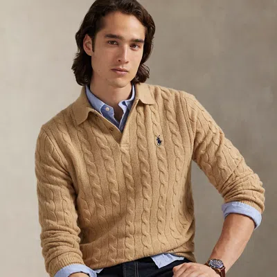 Ralph Lauren Cable-knit Wool-cashmere Sweater