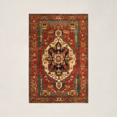Ralph Lauren Calangall Rug In Regency Red