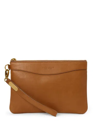 Ralph Lauren Calfskin Wallet In 褐色