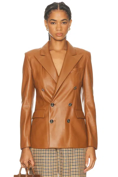 Ralph Lauren Camden Blazer In Brown
