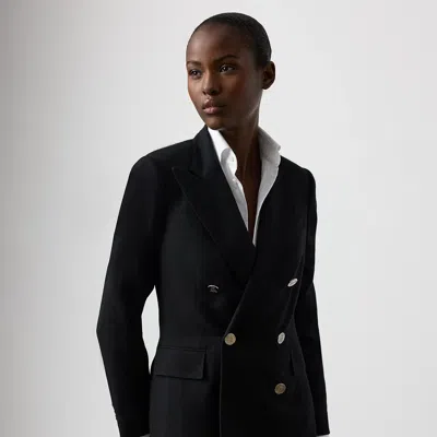 Ralph Lauren Camden Cashmere Jacket In Black