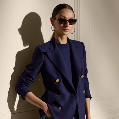 Ralph Lauren Camden Cashmere Jacket In Navy In Blue