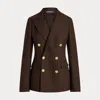 Polo Ralph Lauren Camden Cashmere Jacket In Mocha