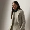 Ralph Lauren Camden Cotton-cashmere Fleece Jacket In Neutral