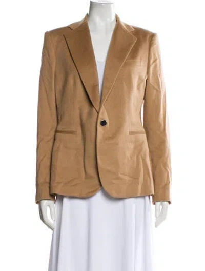 Pre-owned Ralph Lauren Camel Hair Blazer In Neutral