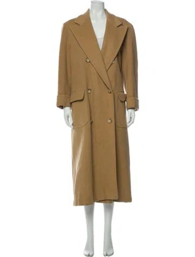 Pre-owned Ralph Lauren Camel Hair Coat In Brown