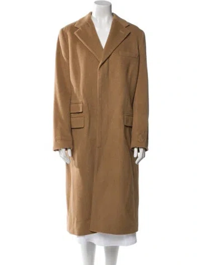 Pre-owned Ralph Lauren Camel Hair Coat W/ Tags In Neutral
