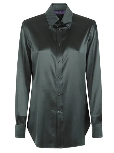 RALPH LAUREN CAMERON-LONG SLEEVE-BUTTON FRONT SHIRT