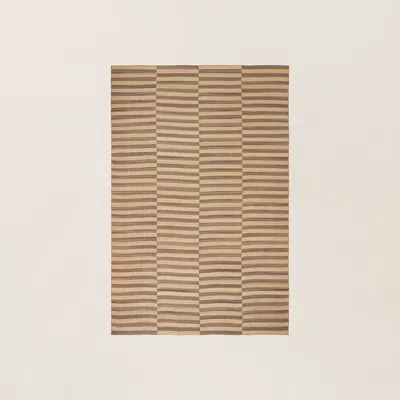 Ralph Lauren Cameron Stripe Rug In Tan In Brown