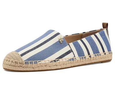 Ralph Lauren Cameryn Iii Striped Canvas Espadrille In Multi