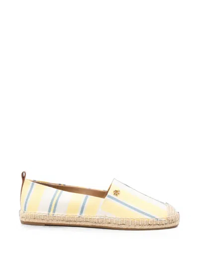 Ralph Lauren Gestreifte Cameryn Iii Espadrilles In Multi