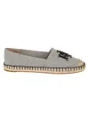 Ralph Lauren Cameryn Iii Canvas Espadrilles In Black