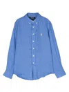 Polo Ralph Lauren Polo Pony Button-down Shirt In Light Blue