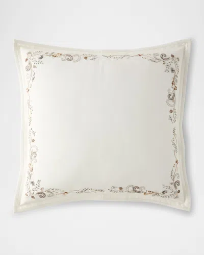 Ralph Lauren Camila European Sham In White