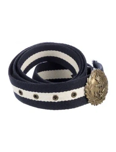 Pre-owned Ralph Lauren Canvas Belt Kit In Multi