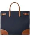 Ralph Lauren Canvas Extra-large Devyn Tote Bag In Multi