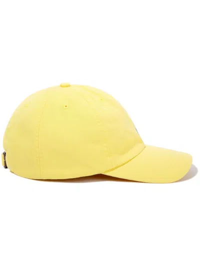 Ralph Lauren Cappello Da Baseball Con Logo In Yellow