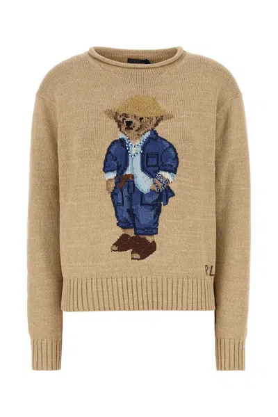 Ralph Lauren Cappuccino Cotton Sweater