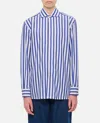 Polo Ralph Lauren Ralph Lauren Collection Capri Long Sleeve Shirt In Clear Blue