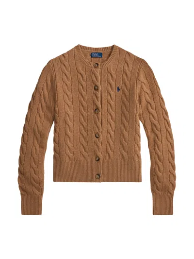 Ralph Lauren Cardigan In Sand