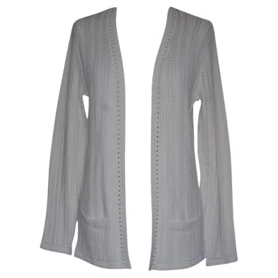 Pre-owned Ralph Lauren Cardigan Size L In Gray