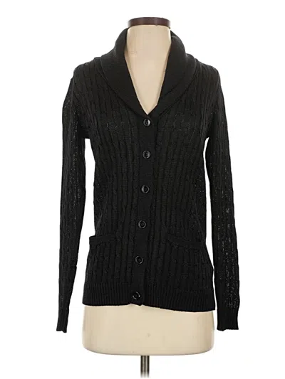 Pre-owned Ralph Lauren Cardigan Sweater In Black