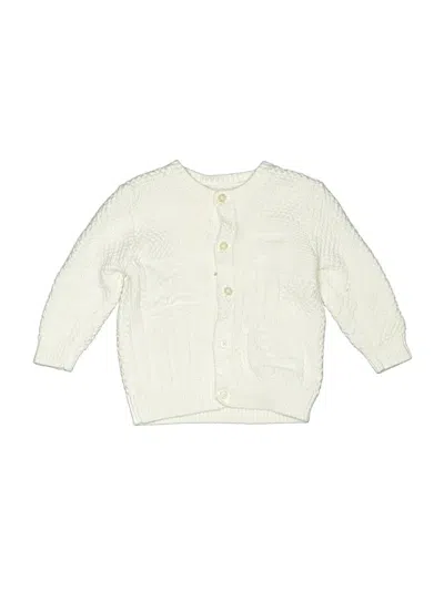 Pre-owned Ralph Lauren Babies' Cardigan Sweater In Ivory