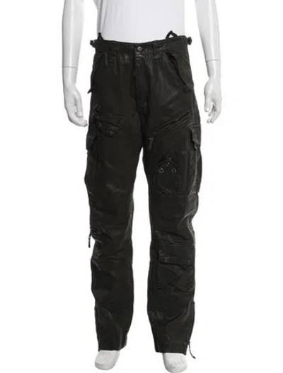 Pre-owned Ralph Lauren Cargo Pants In Green