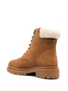 Ralph Lauren Carlee Bootie In Brown