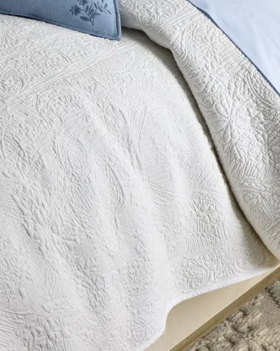 Ralph Lauren Carolyne Coverlet, King In White