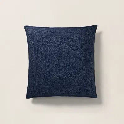 Ralph Lauren Carolyne Throw Pillow In True Navy In Blue
