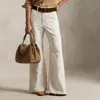 Ralph Lauren Carpenter Flare Pant In White