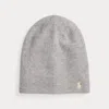 Ralph Lauren Cashmere Beanie In Gray